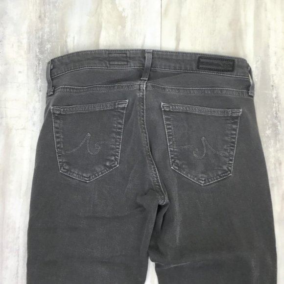 AG Adriano Goldschmied The Legging Ankle Super Skinny Grey Jean 24 - Picture 7 of 12